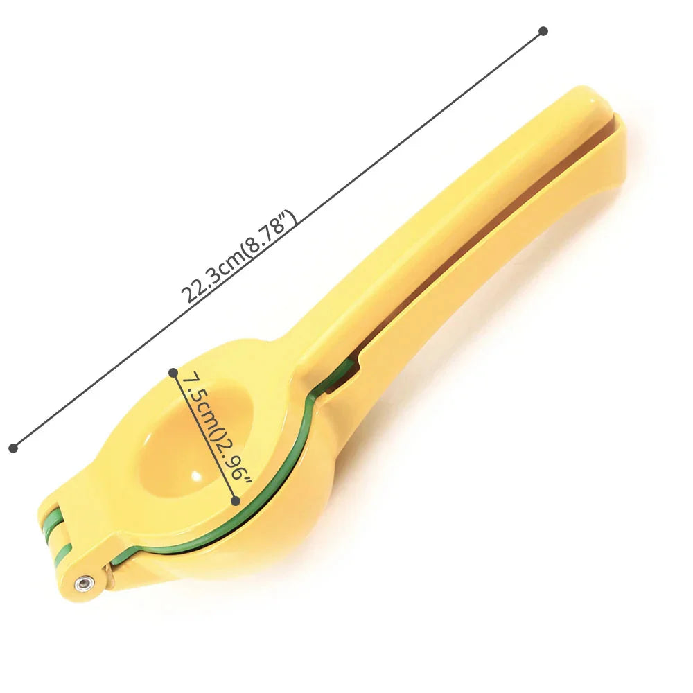 2-In-1 Aluminum Lemon Lime Squeezer and Hand Manual Citrus Juicer