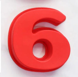10" Silicone Number Cake Mold Perfect for Number Shaped Cakes