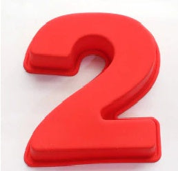 10" Silicone Number Cake Mold Perfect for Number Shaped Cakes