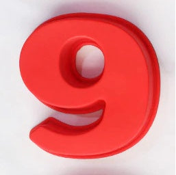 10" Silicone Number Cake Mold Perfect for Number Shaped Cakes