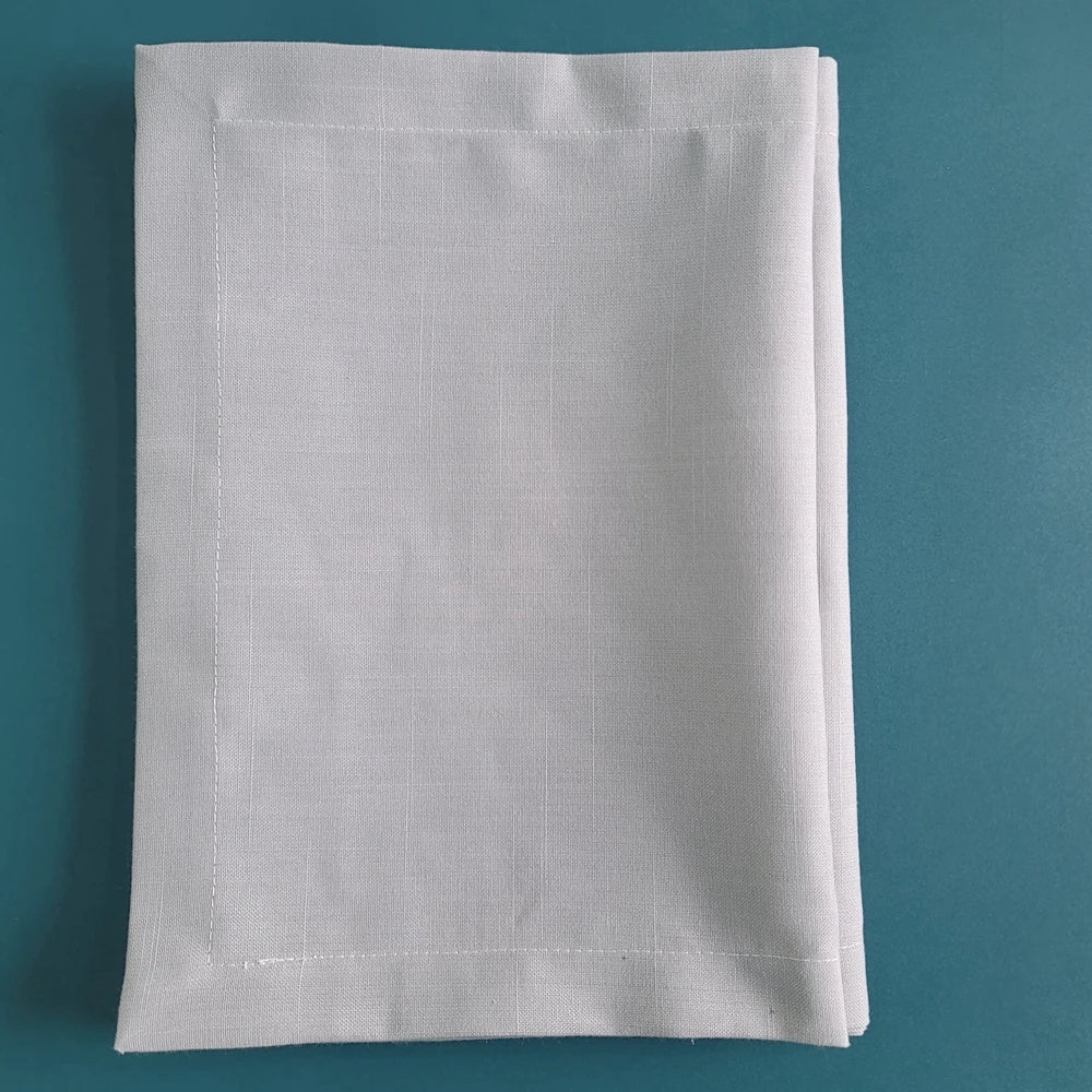 12pcs Napkins Cotton Fabric Napkin Table Dinner Napkins For Party