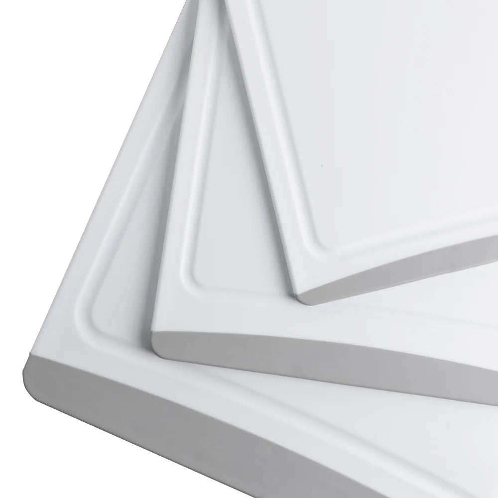 3pcs Non-Slip Cutting Boards Kitchen Chopping Board with Safe Handle