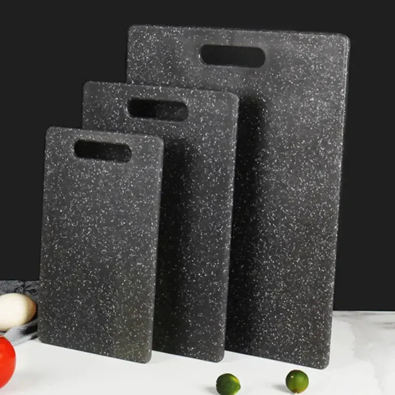 3PCS Plastic Cutting Board Set Square Double-sided Cutting Board