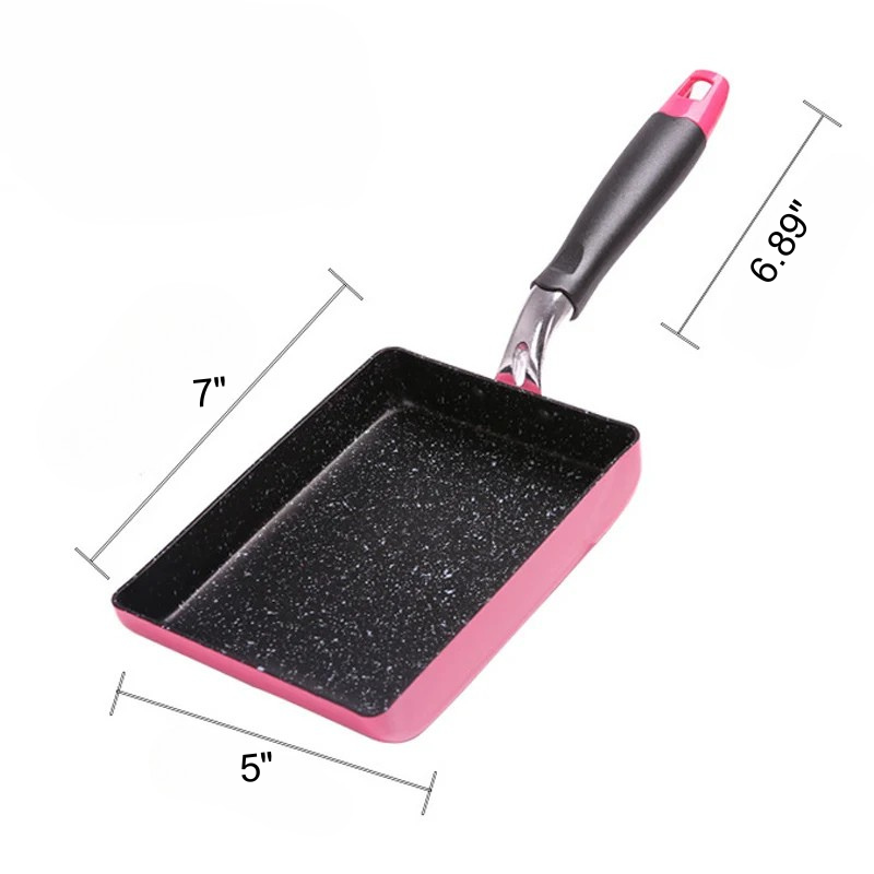 7" Non stick Frying Egg Pan Pancake Kitchen Pot Use for Gas Cooker