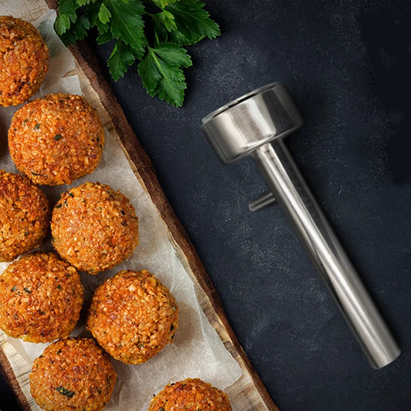 Stainless Steel Non-Stick Meatball Maker Falafel Ball Scoop Molder