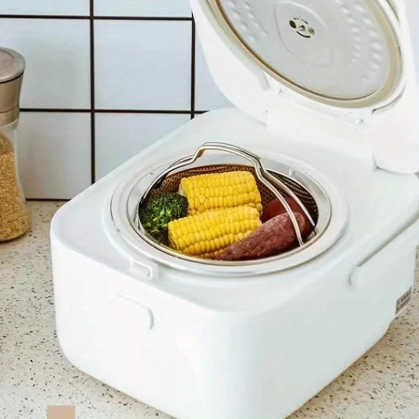 Stainless Steel Steamer Basket Multifunctional Draining Straining Tool