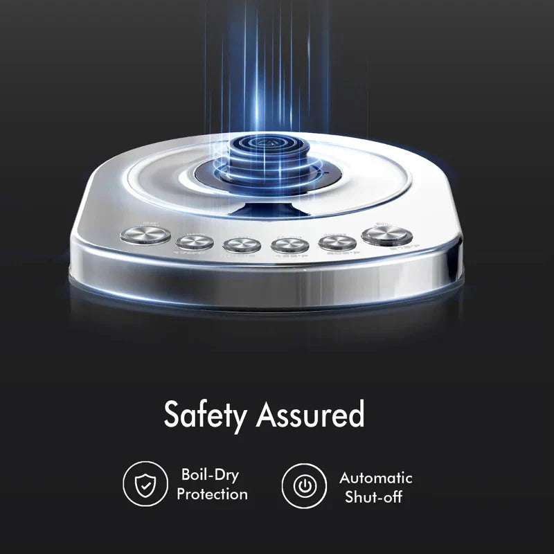 Temperature Control Electric Tea Kettle Stainless Steel Water Boiler