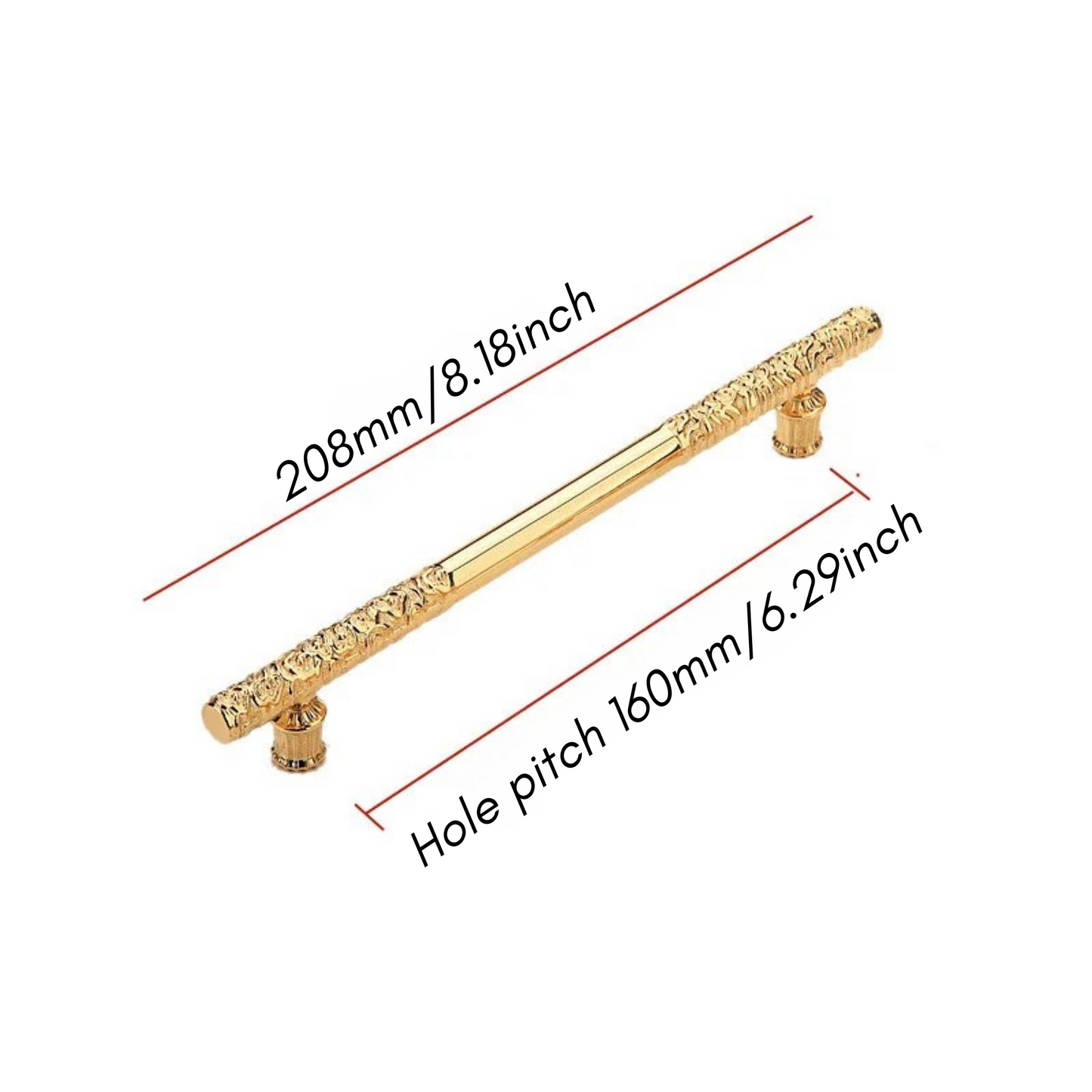 Vintage Antique Cabinet Drawer Handle and Door Knob in Chinese Style