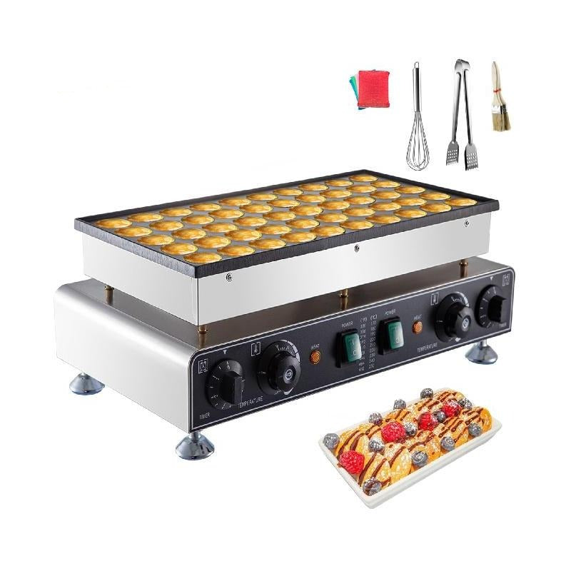 Waffle Maker 50PCS Mini Dutch Pancake Maker Commercial Appliance
