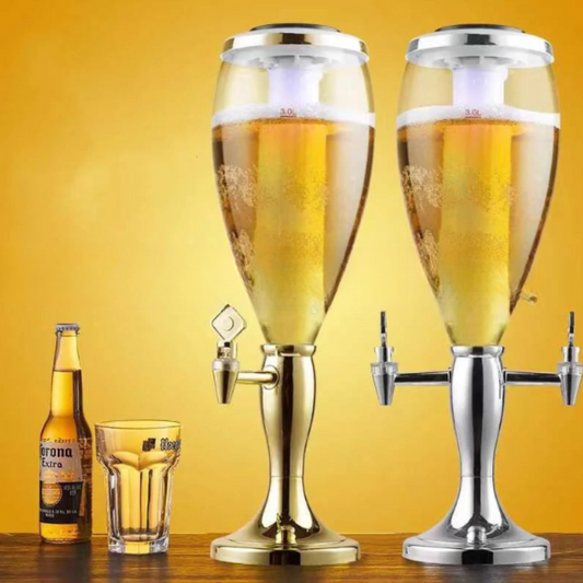 Wine Cannon Double Head Draft Beer Cannon Beer Machine Beer Barrel